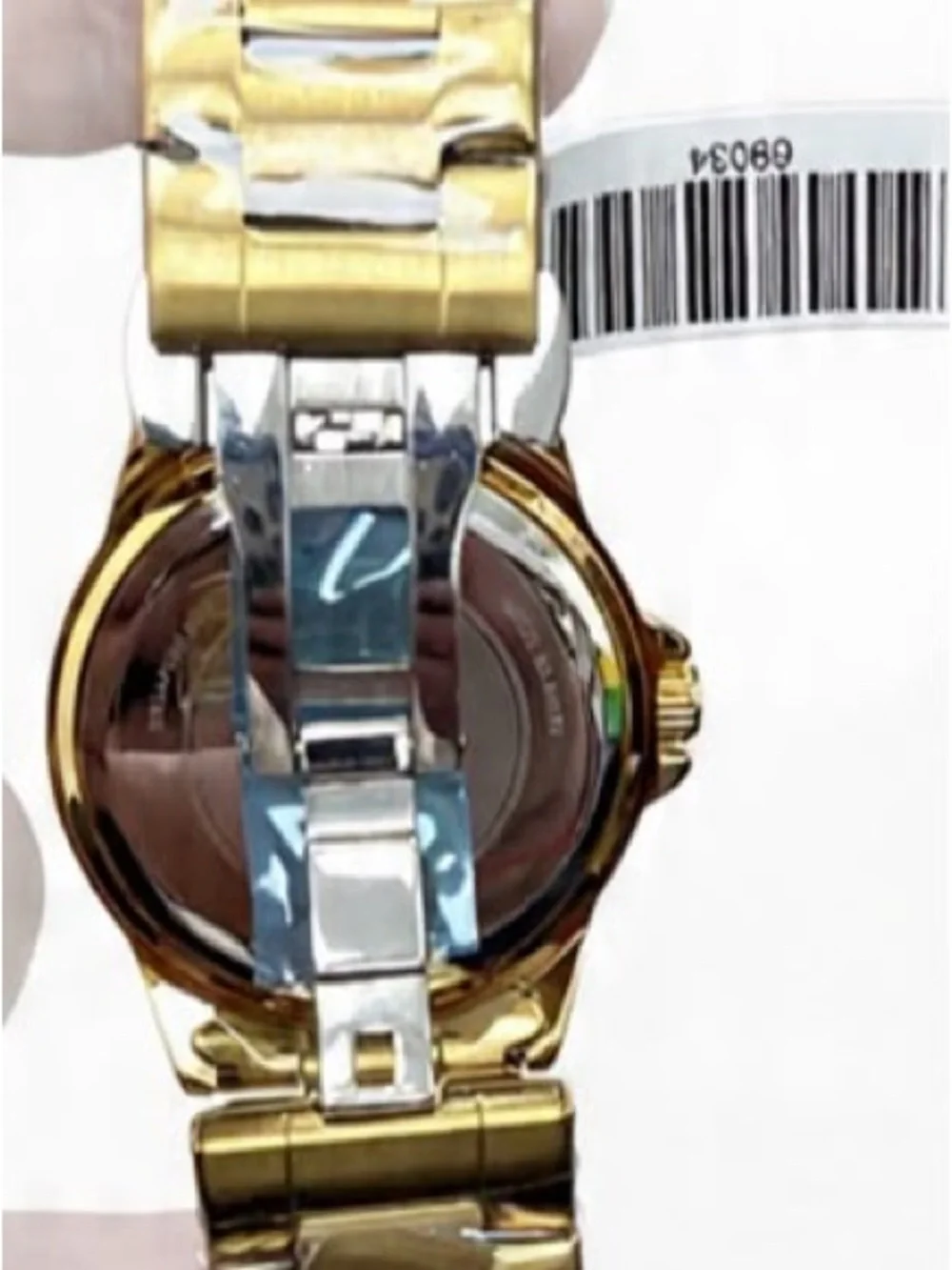 Invicta gold tone